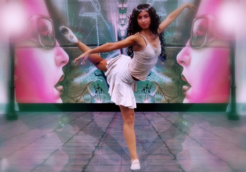 Ballet Dancer in White — Dreamy