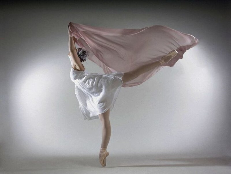 Ballet Dancer in White