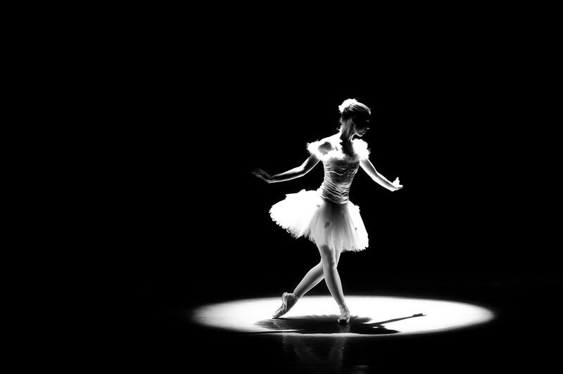 Ballet Dancer on Stage