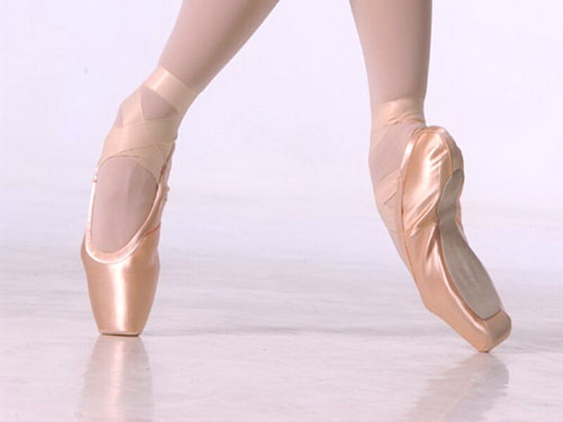 Ballet Dancer's Feet — Pink, Serene
