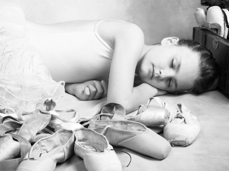 Ballet Dancer Sleeping