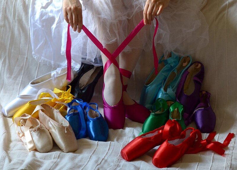 Ballet Dancer with Shoes