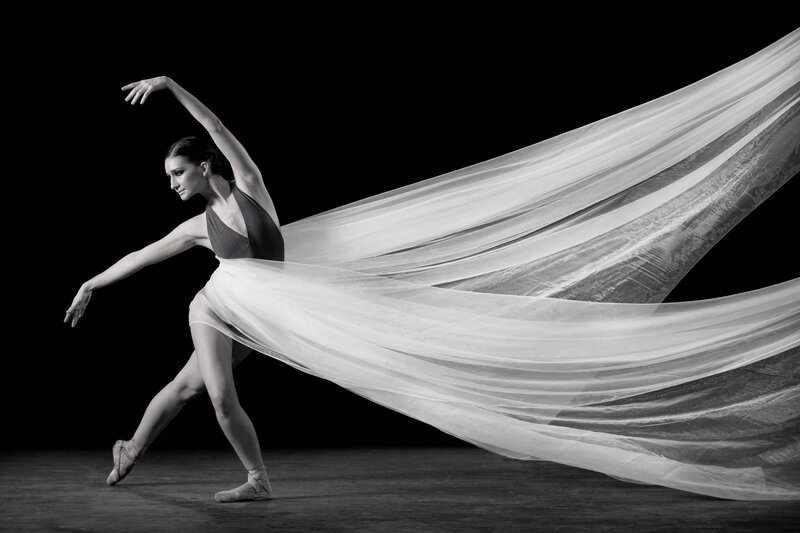 Ballet Dancer with Veil