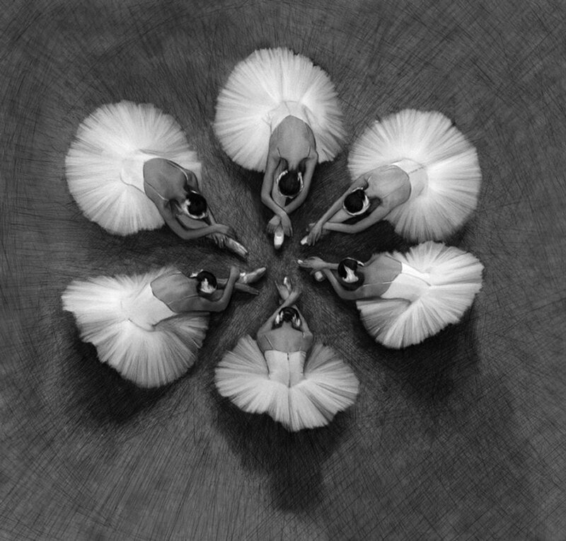Ballet Dancers in Circle