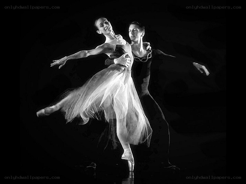 Ballet dancers in motion