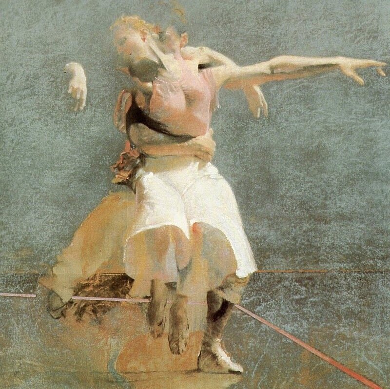 Ballet dancers in motion