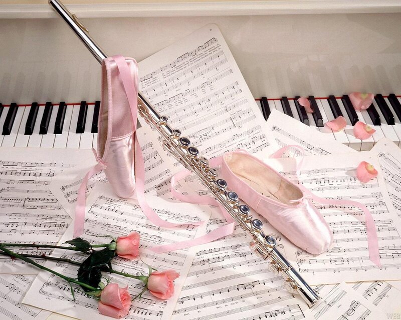 Ballet Shoes and Flute