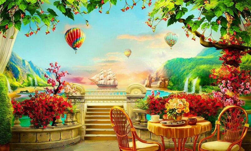 Balloon-filled Landscape