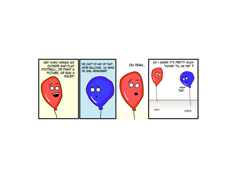 balloon friends comic