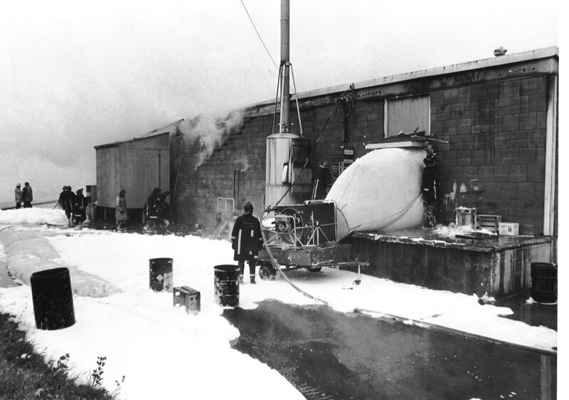 Balloons being prepared for launch