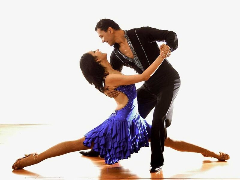 Ballroom Dancers in Pose