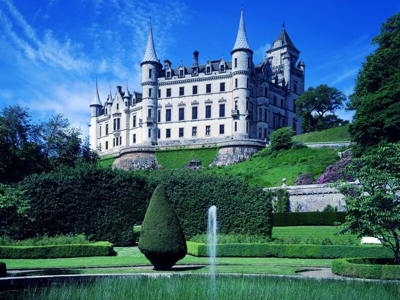 Balmoral Castle — Blue