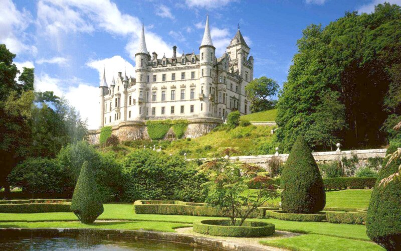 Balmoral Castle — Green, Serene, Afternoon, Photograph, Gardens