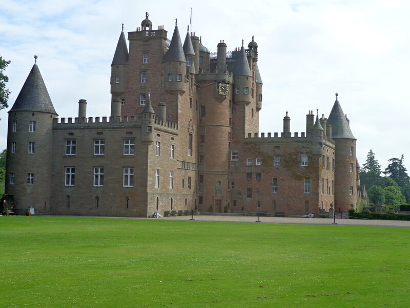Balmoral Castle — Green, Serene, Afternoon, Photograph, Towers