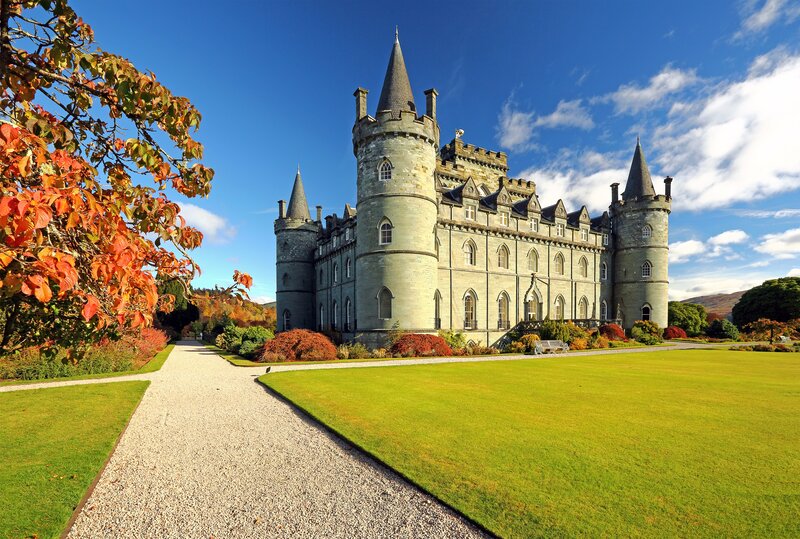 Balmoral Castle — Green, Serene, Autumn