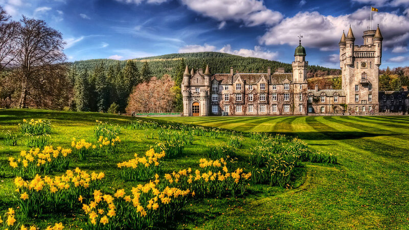 Balmoral Castle — Green, Serene, Spring, Photograph
