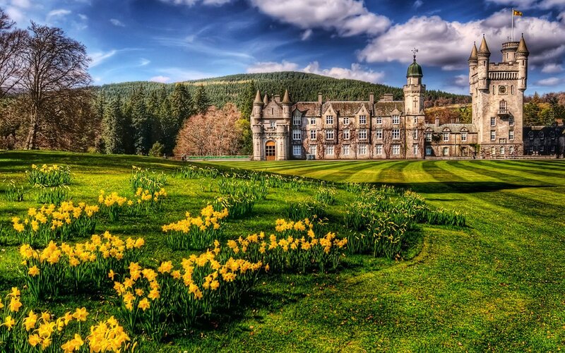 Balmoral Castle — Green, Serene, Spring