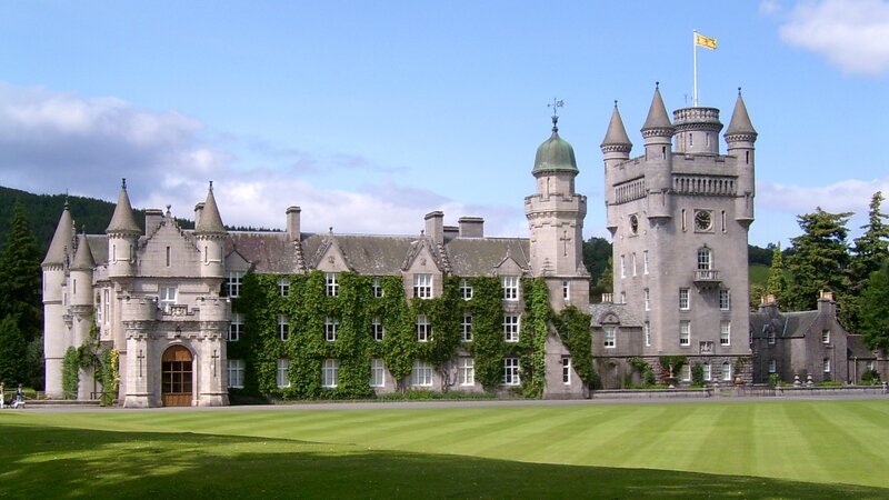 Balmoral Castle in Scotland