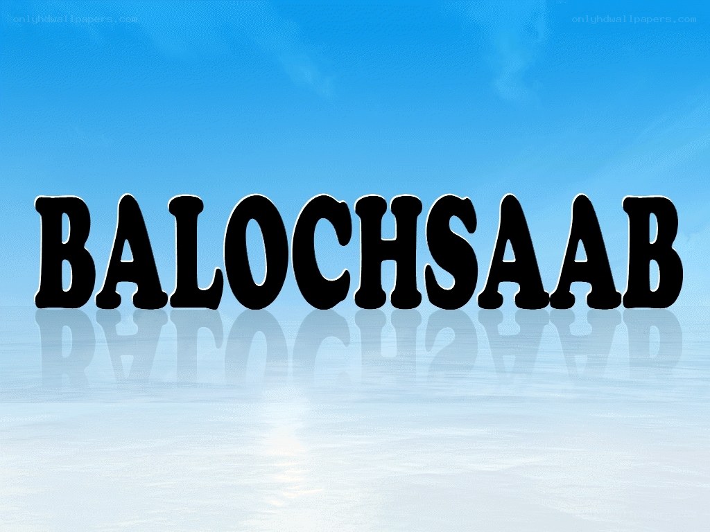 Balochsaab text on blue background