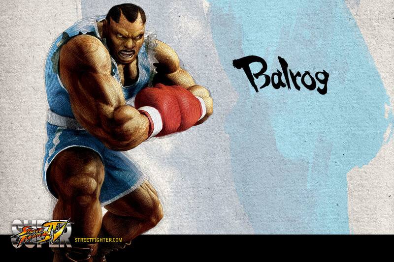 Balrog from Street Fighter IV