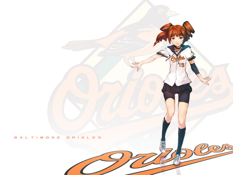 Baltimore Orioles anime character