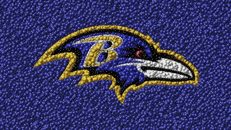 Baltimore Ravens Logo — Blue, Bold
