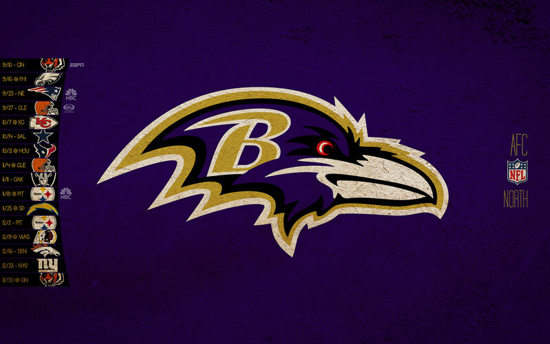 Baltimore Ravens Logo — Purple, Bold