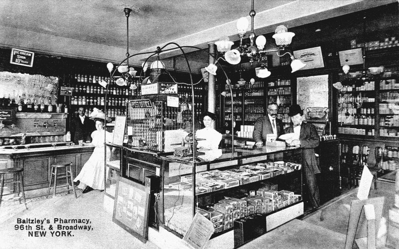 Baltzley's Pharmacy interior