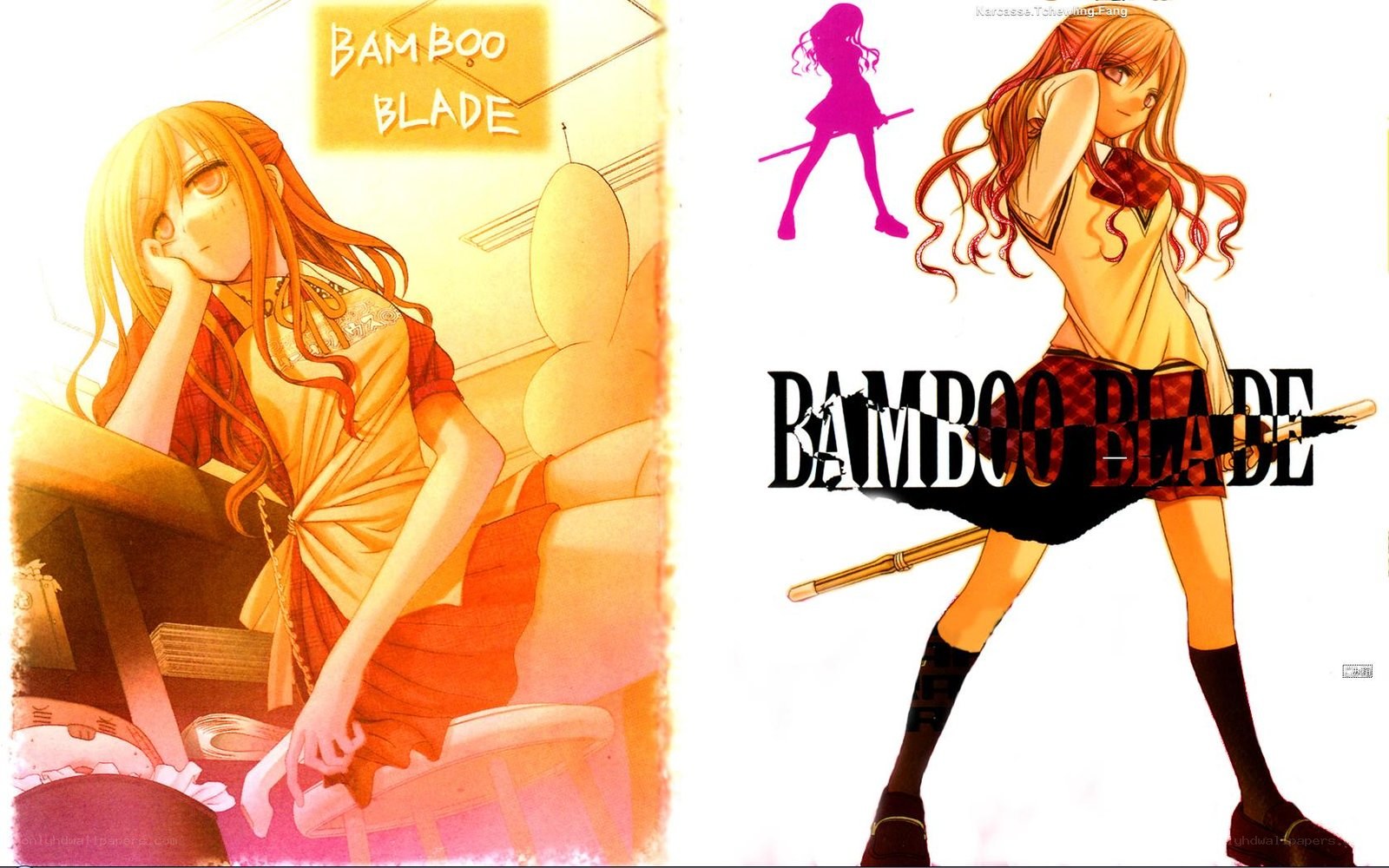 Bamboo Blade anime art