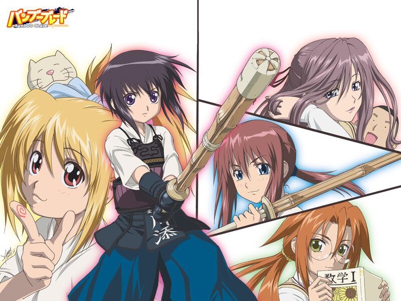 Bamboo Blade anime characters