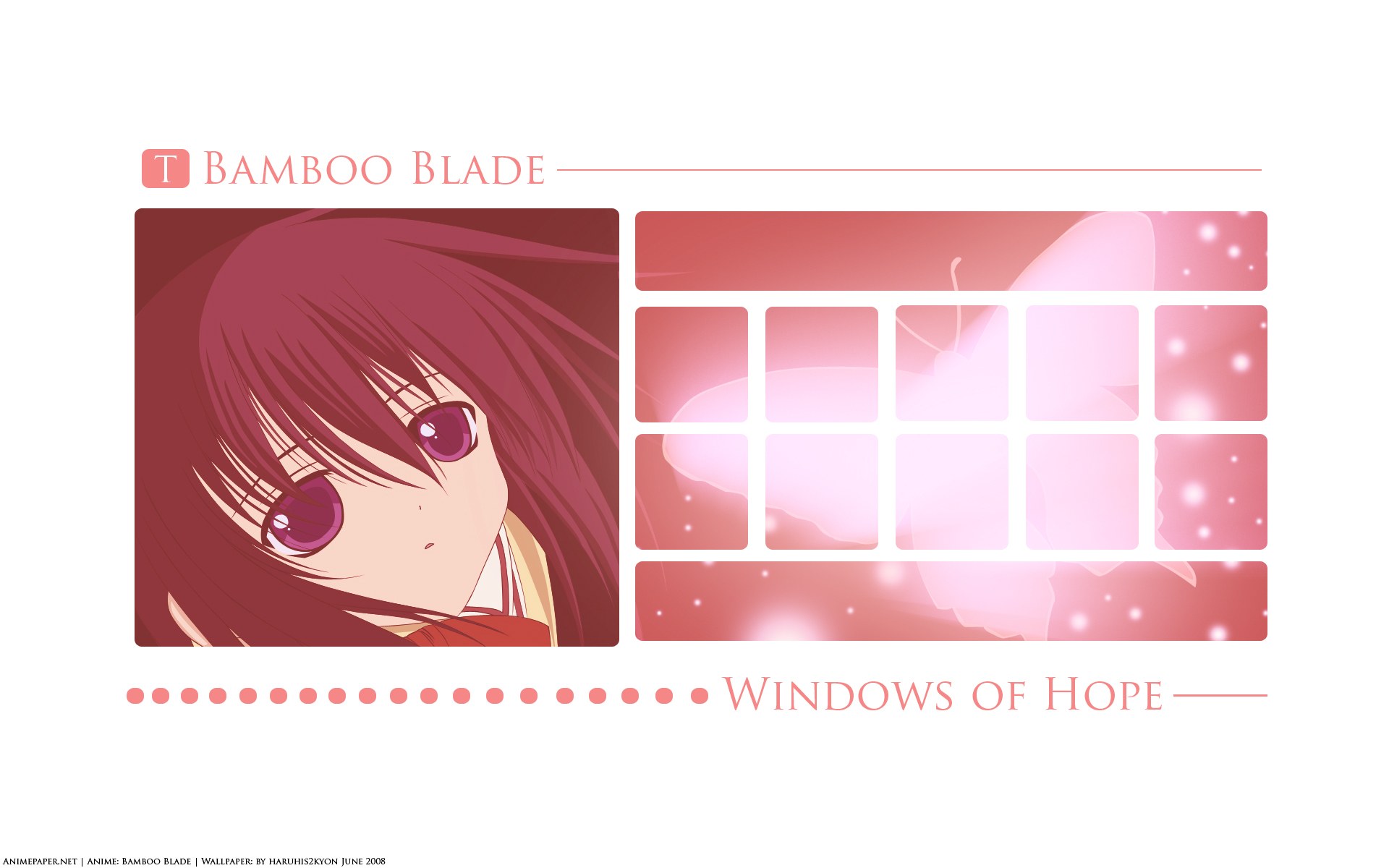 Bamboo Blade character wallpaper