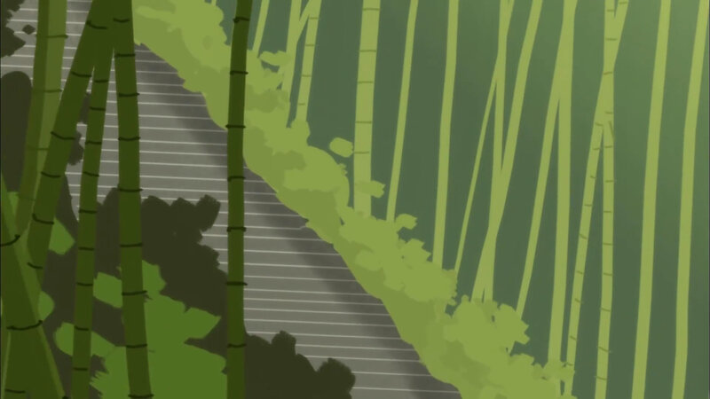 Bamboo forest path