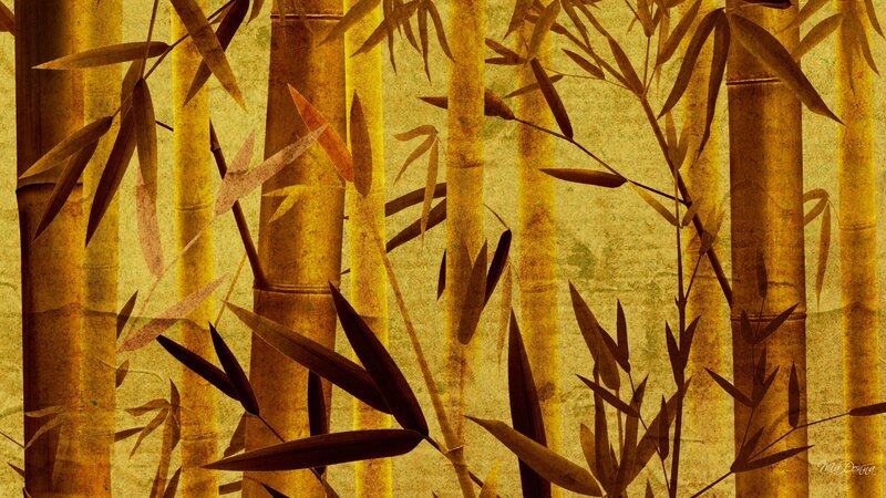 Bamboo Forest — Yellow
