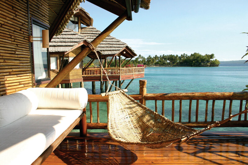 Bamboo Hut with Hammock