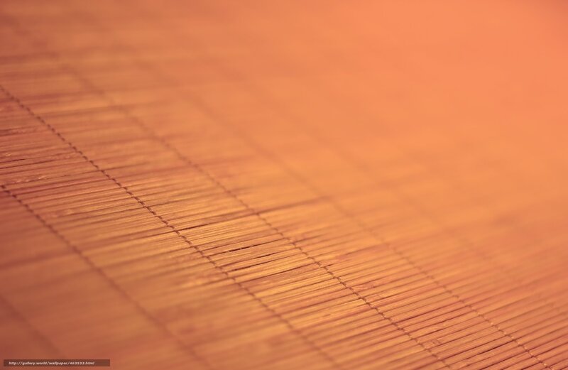 Bamboo Mat Texture — Orange