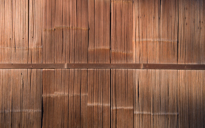 Bamboo wall texture