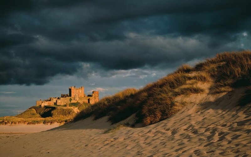 Bamburgh Castle — Brown