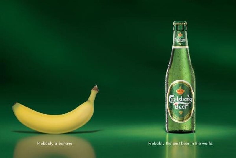 Banana and Beer Bottle