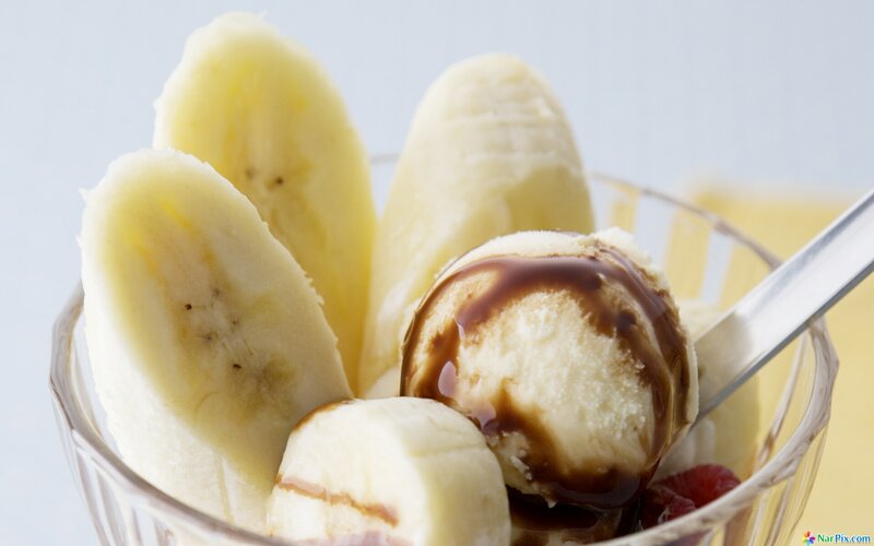 Banana and Ice Cream