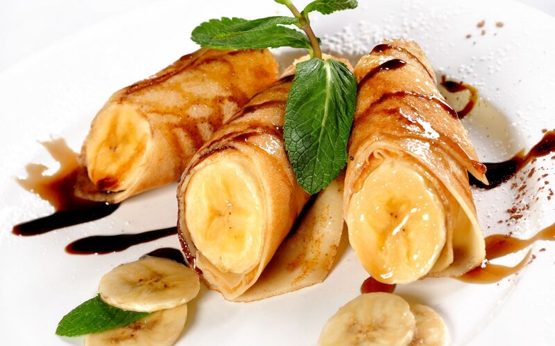Banana Crepes