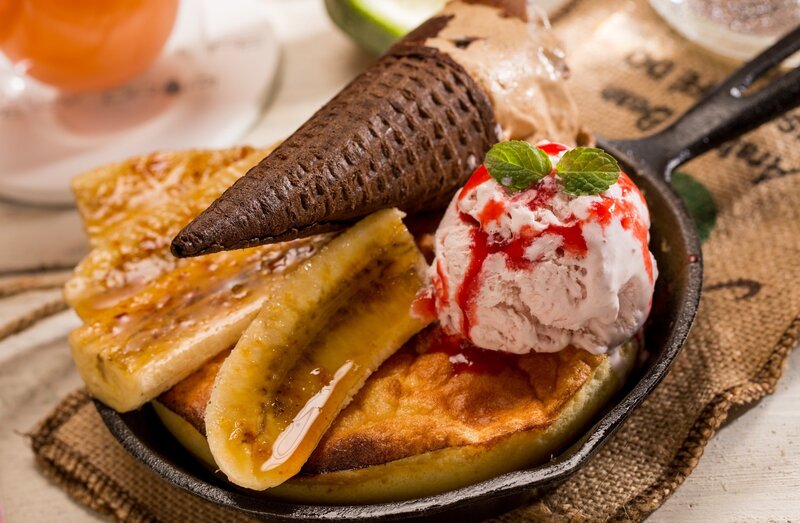 Banana Ice Cream Dessert