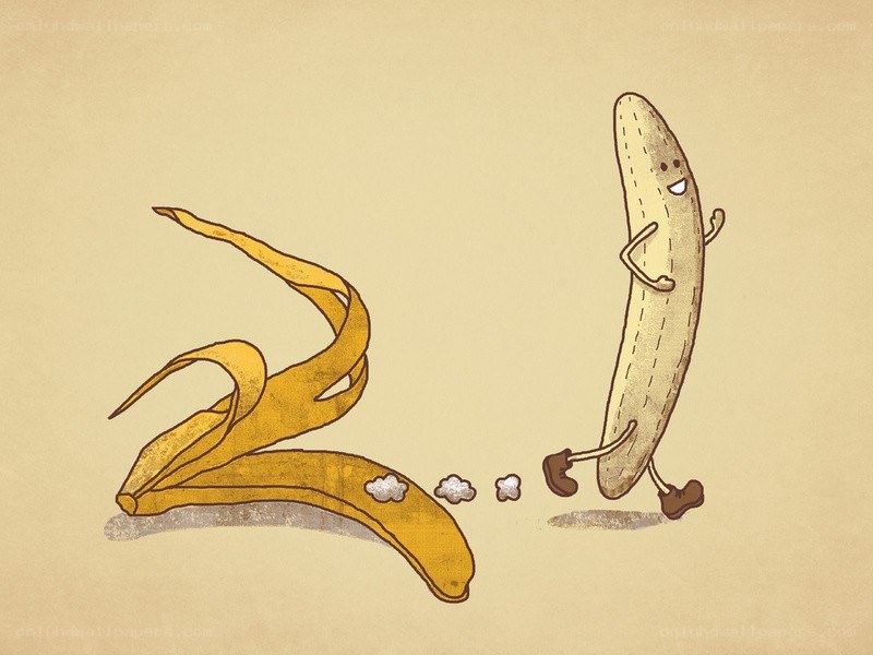banana peel joke