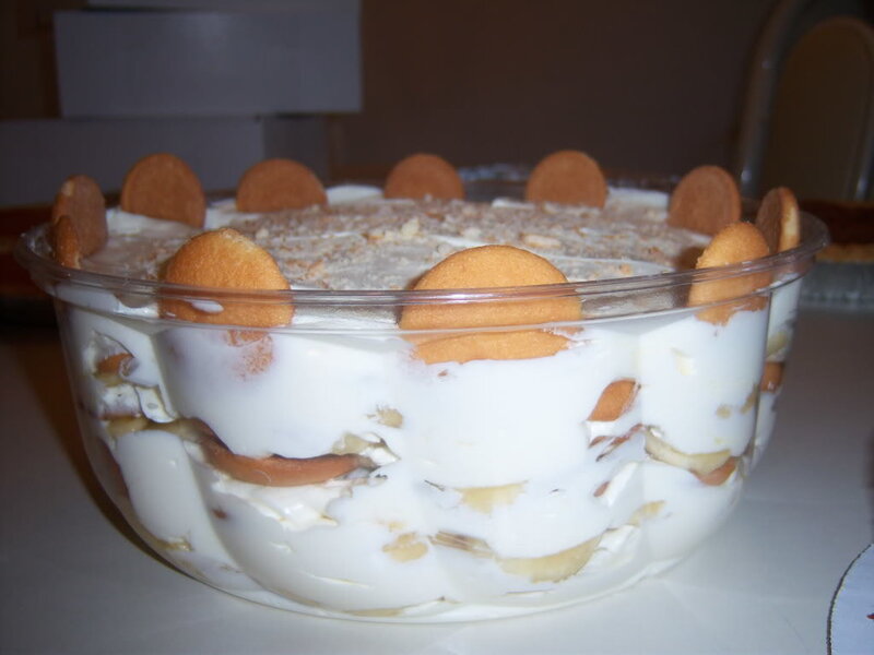 Banana Pudding in a Bowl