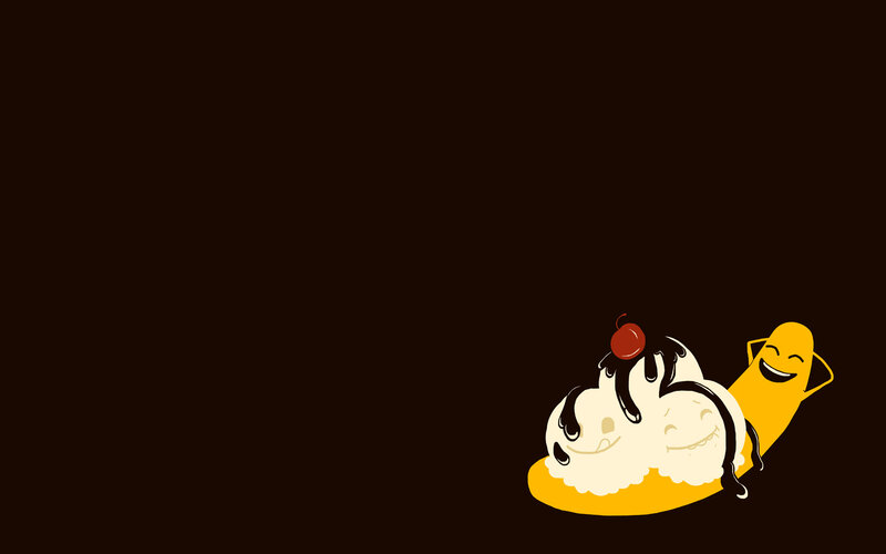 banana split illustration