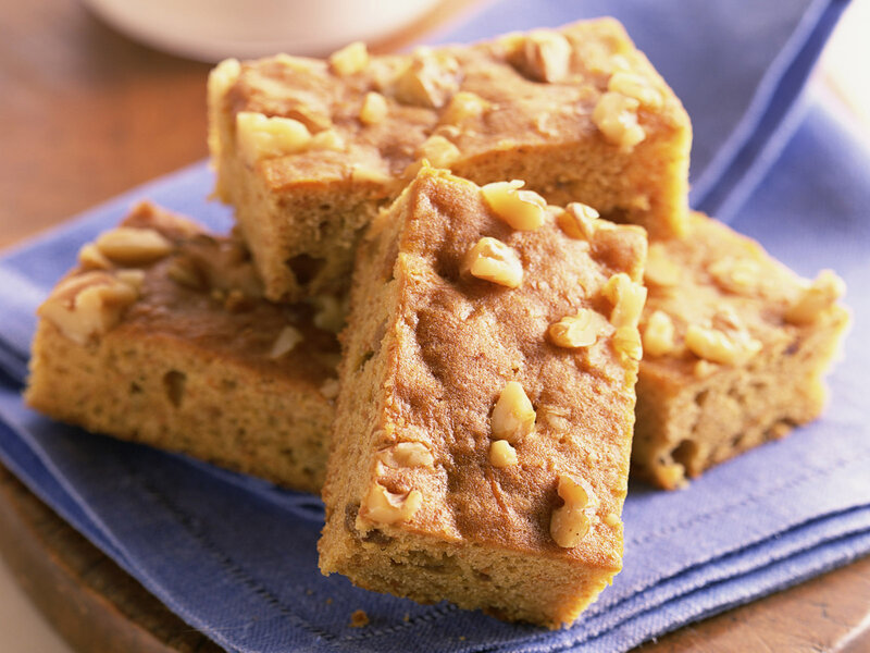 Banana Walnut Bars