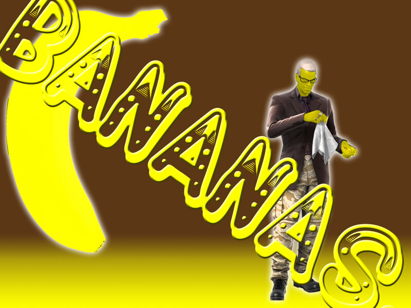 Bananas character art