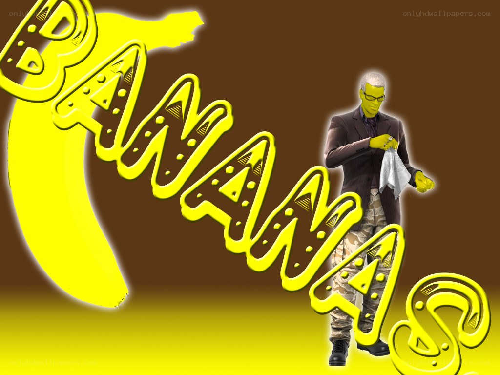 Bananas character art