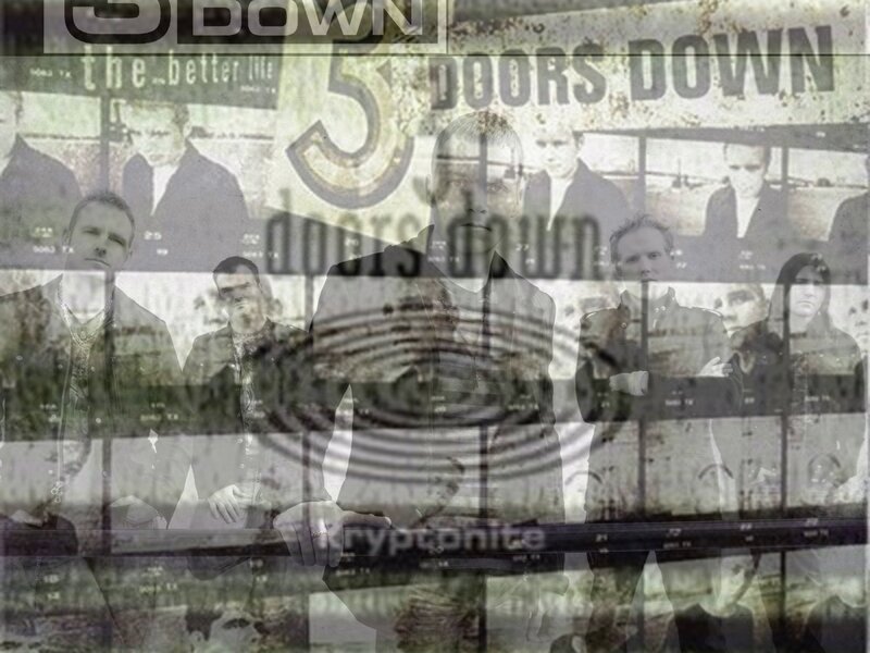 band collage with text overlays