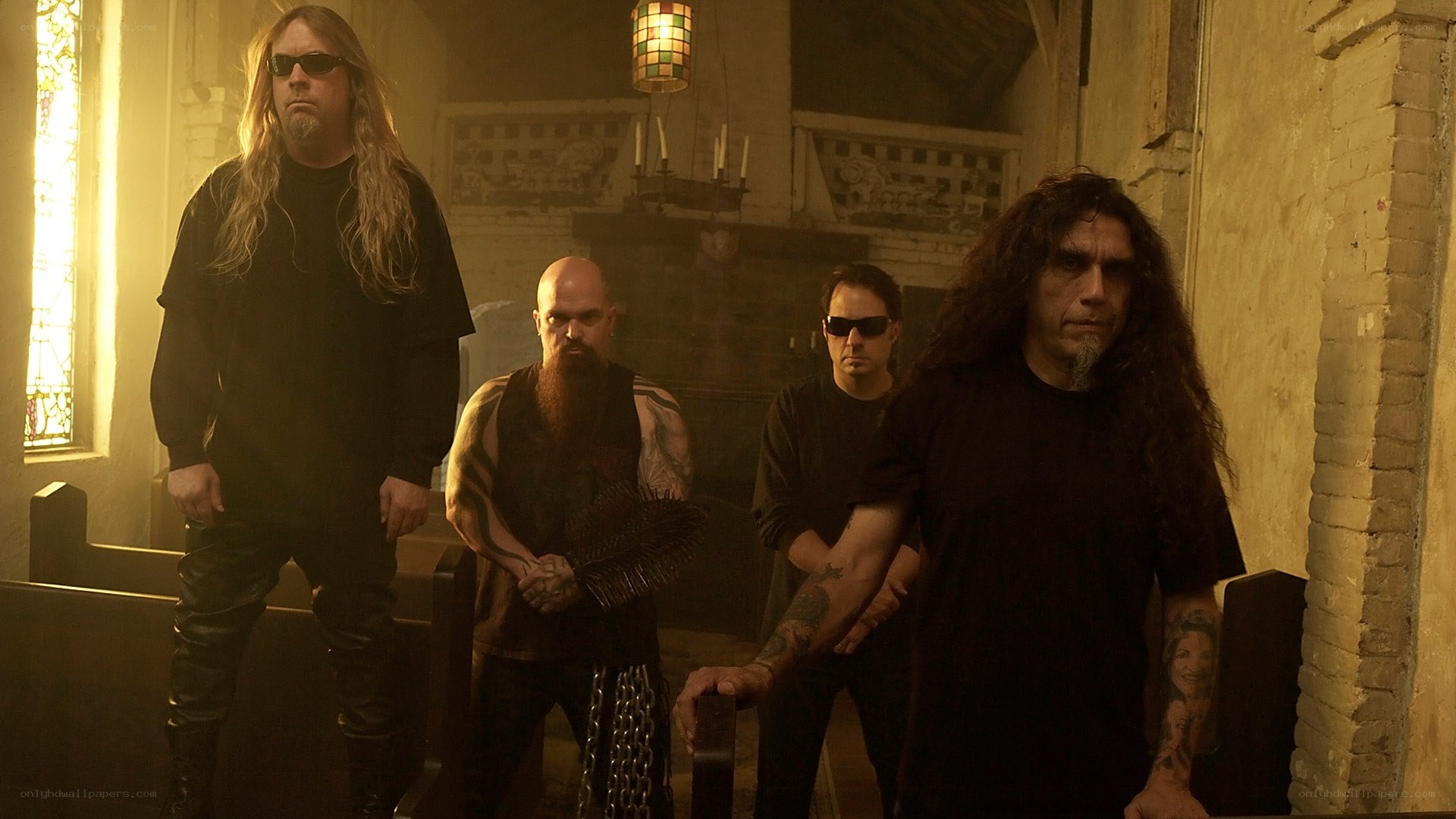 band in a church setting