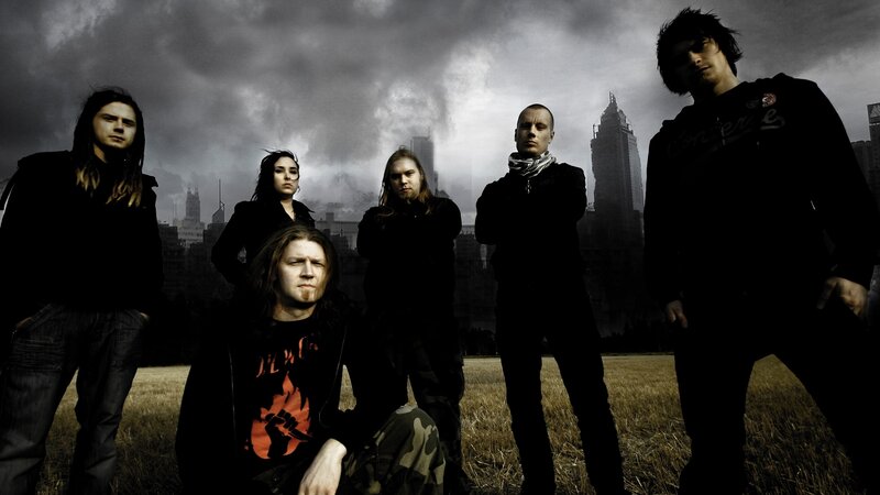 band in a dystopian field